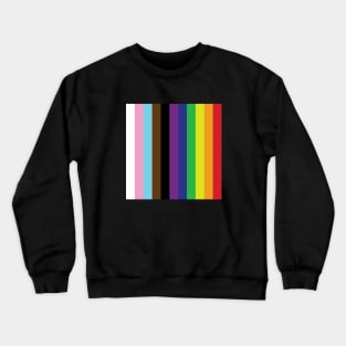 Rainbow stripes Crewneck Sweatshirt